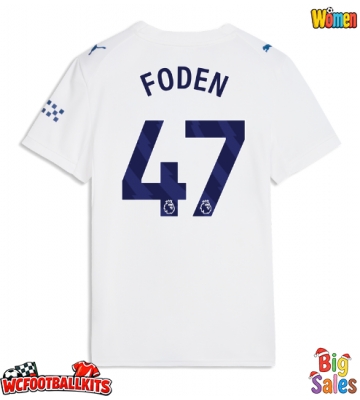 Manchester City Phil Foden #47 Replica Third Stadium Shirt for Women 2026-27 Short Sleeve